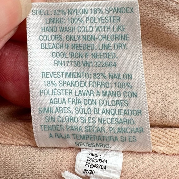 Kona Sol Women’s Tropical Print Bikini Top with Tie Size Medium - Picture 8 of 12